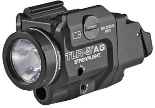 Streamlight TLR-8A G Flex Black Finish 500 Lumens 1.5 Hour Runtime Green Laser Comes with High and Low Switch and (1) CR
