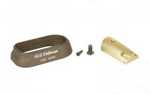 ALG Defense Mag Well SandsToneColor Flared Magwell Designed To Fit Gen 3 for Glock 17 & 22 AFM-Sand