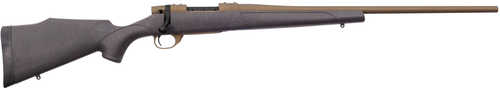 Weatherby Vanguard Weatherguard Rifle 6.5 Creedmoor 24" Barrel Black With Bronze Webbing and Cerakote