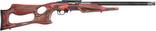 Thompson Center Performance Rifle 22 LR 10 Round 17" Carbon Fiber Barrel Red Hardwood Thumbhole Stock