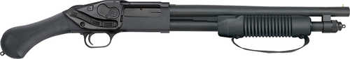 Mossberg 590 Shockwave Shotgun With Crimson Trace Laser Saddle 20 Gauge 14" Barrel 5 Round Black