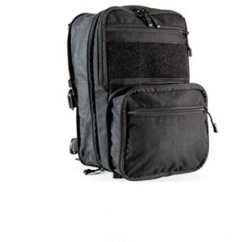 Haley Strategic Partners Flatpack Backpack 8"x12" Black Finish 500D Cordura Mil-Spec Nylon Material Includes Lower Strap
