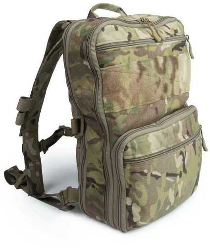 Haley Strategic Partners Flatpack Backpack 14"x10" Multi-Cam Finish 500D Cordura Mil-Spec Nylon Material Expands to Over