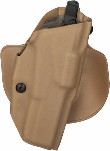 Safariland Model 6378 ALS Paddle Holster Fits Glock 19/23 with 4" Barrel Right Hand STX Flat Dark Earth Brown Finish 637