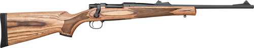 Remington Model 7 308 Winchester 18.5 Barrel Blued Brown Laminated Wood Stock Rifle Sights Bolt Action