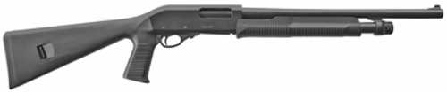 EAA AKKAR Pump Shotgun 12 Ga 3" Chamber 18.5" Barrel Black Synthetic Pistol Grip Stock 5 Round