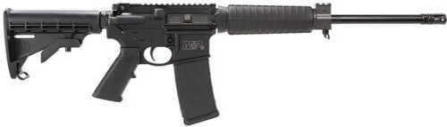 Smith & Wesson M&P 15 300 AAC Blackout Whisper 16" Barrel Round 6 Position Collapsible Stock Semi Automatic Rifle 811302