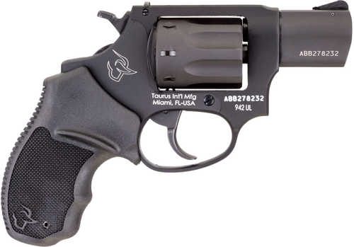 Taurus 942 Ultra-Lite Revolver 22 LR 8 Round 2" Barrel Matte Black Finish Rubber Grip