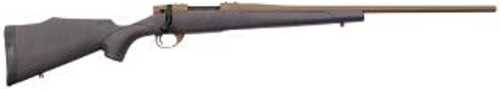 Weatherby Vanguard Weatherguard Rifle 22-250 Remington 24" Barrel Black Base Stock With Bronze Webbing