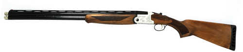 ATI Crusader Sport Shotgun 12GA 30" Barrel Brown Wood Stock Silver Finish