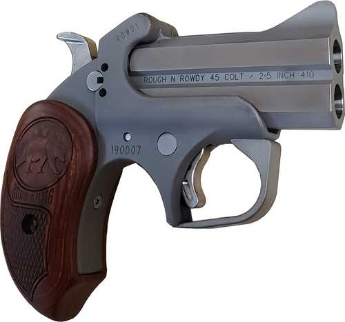 Bond Arms Grizzly 45 Colt (LC) / 410 Gauge 3" Barrel Rosewood Grips