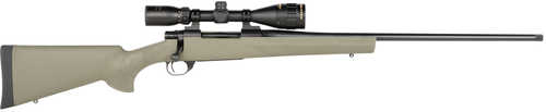 Howa Hogue Gamepro 2<span style="font-weight:bolder; "> 300</span> <span style="font-weight:bolder; ">PRC</span> 24" Barrel Green Fixed Pillar-Bedded Overmolded Stock Blued Right Hand