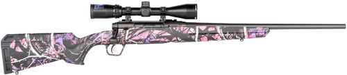 <span style="font-weight:bolder; ">Savage</span> <span style="font-weight:bolder; ">Arms</span> Axis II XP Compact Rifle 6.5 Creedmoor 20" Barrel Muddy Girl Stock Matte Black Right Hand Bushnell Banner