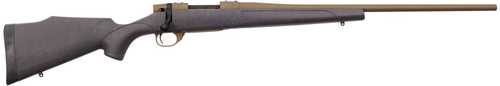Weatherby Vanguard Weatherguard Rifle 7mm Remington Magnum Black With Bronze Webbing