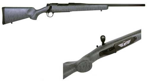 <span style="font-weight:bolder; ">Christensen</span> Arms Mesa Series Rifle 300 Winchester Magnum 24" Barrel Grey w/ Black Webbing Stock/Grips Cerakote