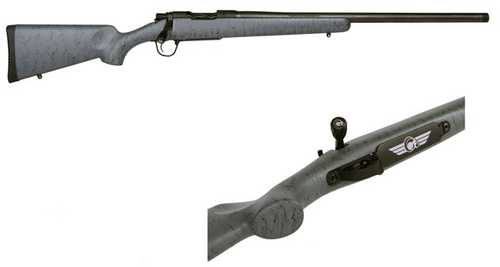 Christensen Arms Ridgeline Series Rifle 6.5 PRC 24" Barrel Grey Stock w/Black Webbing Black Cerakote
