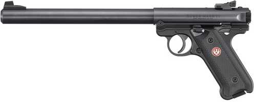 Ruger Mark IV Target Pistol 22 Long Rifle 10" Barrel Synthetic Black Checkered Grip