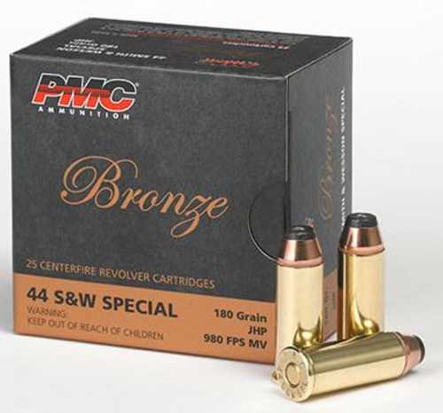 44 Special 25 Rounds Ammunition PMC 180 Grain Hollow Point