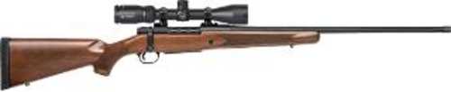 Mossberg Patriot Rifle 338 Winchester 24" Barrel Walnut Stock Matte Blued Finish