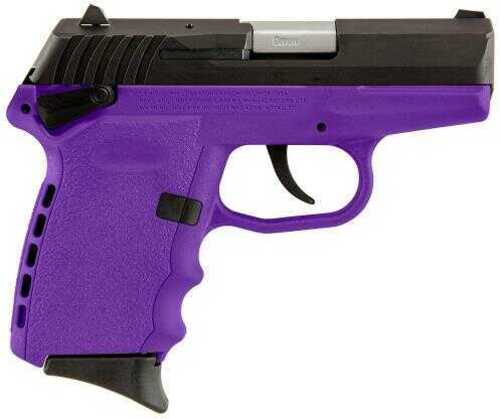 Pistol SCCY CPX-1 9mm Luger DAO withSafety Blk/Purple 10 Round CBPU