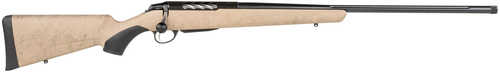 Tikka T3x Lite Rifle 6.5 Creedmoor 24" Barrel Tan w/Black Spider Webbing Black Right Hand Digital Camo Stock