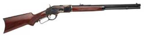 Taylors & Company TF Uberti 1873 Rifle 357 Magnum 20" Barrel Walnut Checkered Pistol Grip Blue Finish