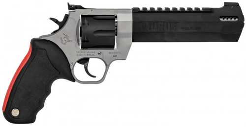 Taurus Raging Hunter Revolver 44 Remington Magnum 6.75" Ported Barrel 6 Shot Black/Stainless Steel