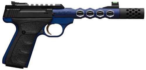 Click to see larger image. Browning Buck Mark Plus Vision UFX Pistol Anodized Blue Finish 5 7/8" Barrel