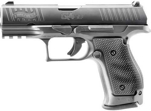 Walther Q4 Steel Frame Pistol 9mm 4 In. Black 15 Rd.
