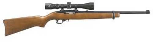 Ruger 10/22 Carbine 22 Long Rifle 18.5" Barrel Hardwood Stock w/ Scope