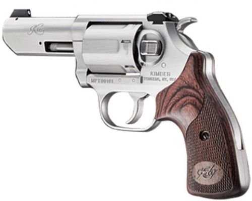 Kimber K6S DASA Revolver 357 Magnum 3" Barrel Engraved over Brushed Stainless Finish
