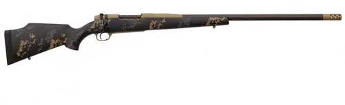 Weatherby Rifle Mark V Carbonmark 300 28" Barrel Camo Stock FDE Cerakote Finish