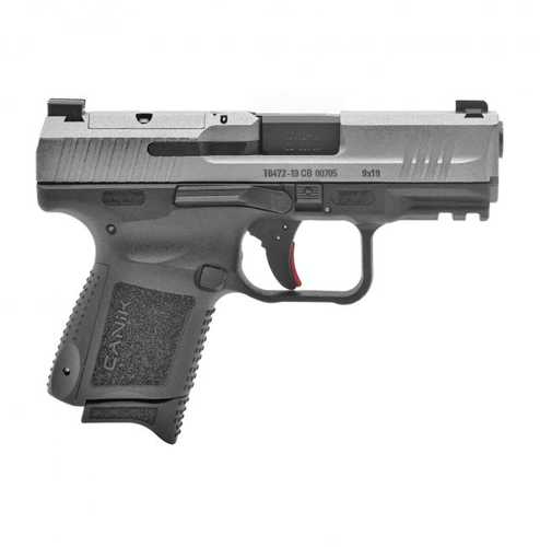 Century Arms Canik TP9 Elite Semi Automatic Pistol 9mm 3.5" Barrel 12 Round Tungsten Grey