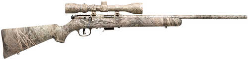 Savage 93R17 XP Rifle 17 HMR 22" Barrel Mossy Oak Brush Finish-img-0