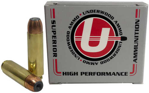 50 Beowulf 20 Rounds Ammunition Underwood Ammo 350 Grain Jacketed Hollow Point