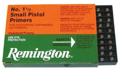 Remington Standard Small Pistol Primer 1-1/2 Box of 1,000