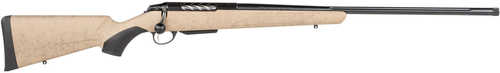 Tikka T3x Lite Rifle 300 Winchester Short Magnum 24" Barrel Tan w / Black Spider Webbing