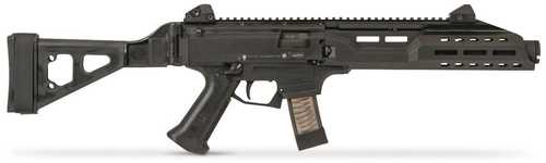 CZ Scorpion EVO 3 S1 Pistol 9mm Black 20+1 Folding Brace Flash Can Magpul Sights