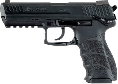 HK P30L V3 Long Slide Pistol 9mm 4.45" Barrel 10 Round Black Finish With Interchangeable Backstrap Grip And Night Sights