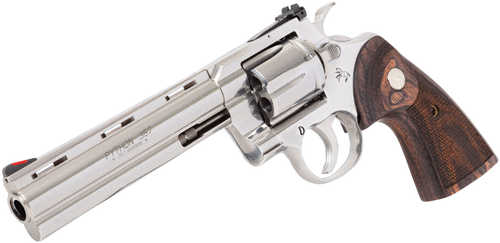 New Colt Python Revolver 357 Magnum 6" Barrel Stainless Steel With Walnut Grips 6 Rd