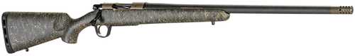 Christensen Arms Ridgeline Rifle 7mm Remington Magnum 26" Barrel Green w/Black & Tan Webbing