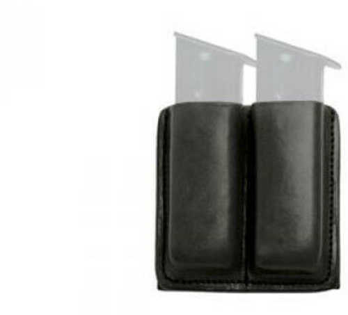 Tagua MC6 Double Mag Carrier Fits Glock 9/40 Magazines Black Leather Ambidextrous MC6-022