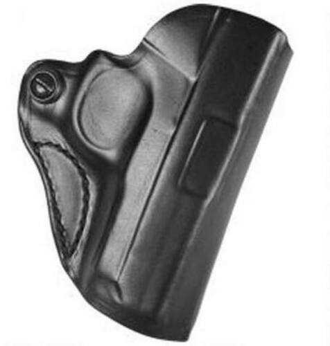 DESANTIS Mini Scabbard Holster RH OWB Leather 1911 3-3.5" Black