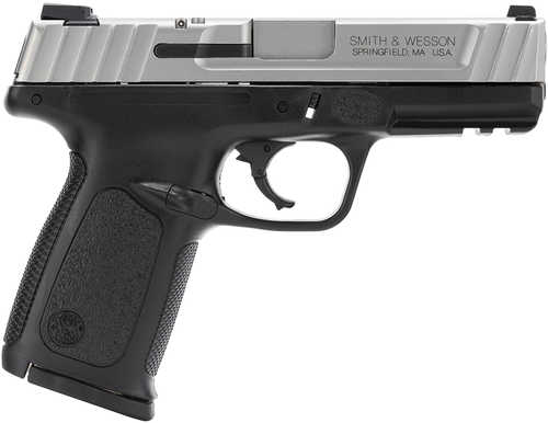 Smith & Wesson SD40 VE Pistol 40 S&W 14 Round Stainless Steel Slide Black Polymer Grip 223400