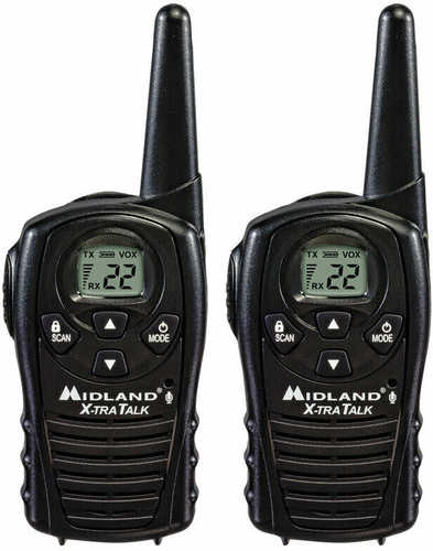 Midland Radios LXT118 2 Way 22 Chl 18 Mile 2/pk. 58190