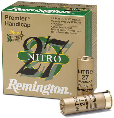 12 Gauge 25 Rounds Ammunition Remington 2 3/4" 1 oz Lead #7 1/2