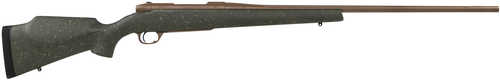 Weatherby Mark V Weathermark LT Rifle 257 Magnum 26" Barrel Flat Dark Earth Cerakote Green w/FDE Speckle Fixed Monte Carlo Stock Left Hand