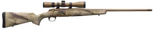 Browning X-Bolt Hells Canyon Speed Rifle With Leupold Scope 6.5 Creedmoor 22" Barrel A-TACS AU Camo Burnt Bronze Cerakote