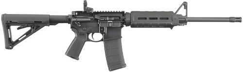Ruger AR556 AR-15 Rifle 5.56 NATO 30 Shot Magpul Moe Black Six Position Stock