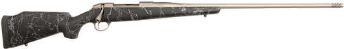 Fierce Firearms Fury Bolt Action Rifle 300 Winchester Mag 24" Barrel Stainless Steel Black With Gray Webbing